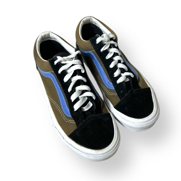 Vans Unisex Style 36 Vintage Sport Beech Ultramarine W 6 M 4.5 Khaki/Black - Picture 1 of 8
